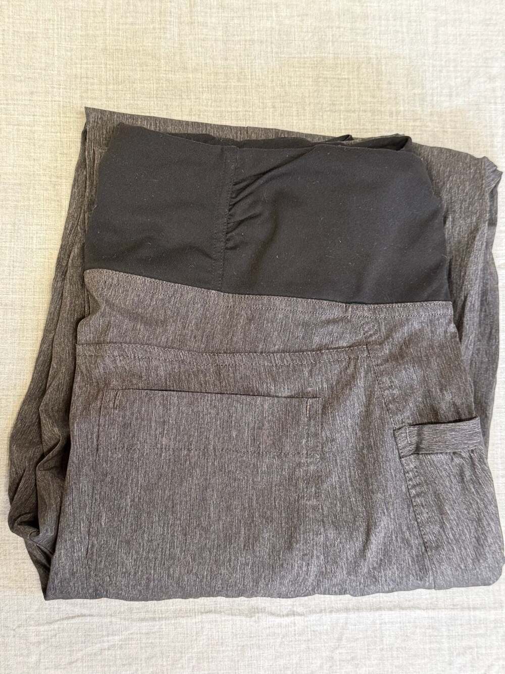 prAna Summit Pant in Charcoal Heather, Size Medium Regular Inseam - Picture 2 of 7